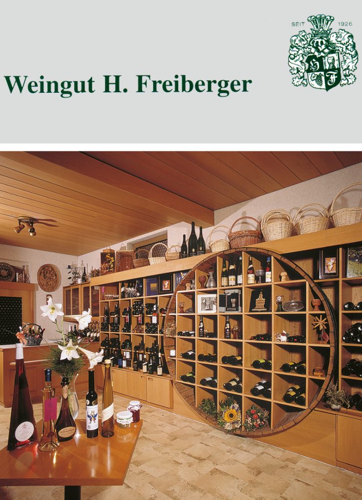 bergstrasse_roter riesling_Weingut Freiberger Verkaufsraum_mit Logo